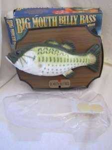   Billy Bass Singing Wall Fish Motion Activated Animated New  
