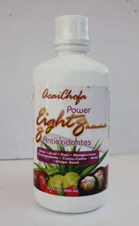 Acaichofa POWER 8 Antioxidant Noni Acai Goji 32OZ Juice  