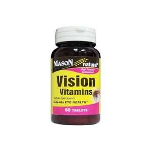 Mason Natural Vision Vitamins High Potency Antioxidant Tablets   60 Ea