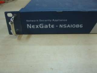 NexGate NSA1086 Network Security Appliance 100 240VAC  
