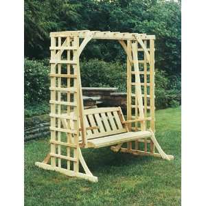  Southern Cypress Arbor Swing Set  Patio, Lawn & Garden