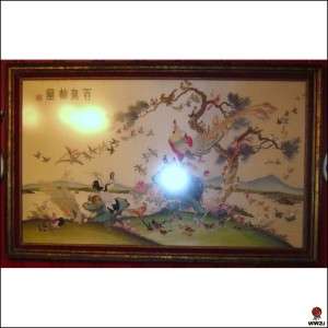 ANTIQUE FRAMED CHINESE SU SILK EMBROIDERY SIGNED  