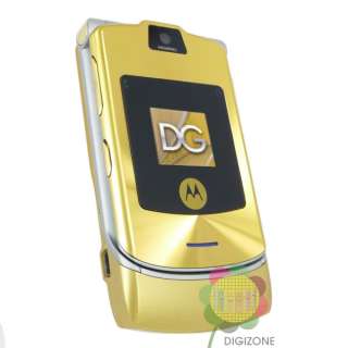 NEW MOTOROLA RAZR V3i GSM Unlocked ATT Phone DG Gold CE  