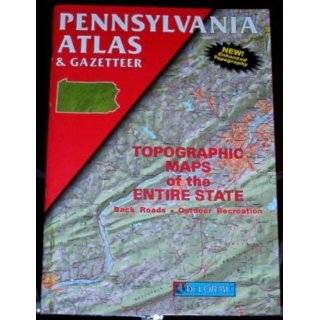 Pennsylvania Atlas and Gazetteer by Delorme Publishing (Paperback 