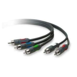 Belkin 6 ft Gold Plated Component RCA Audio & Video Cable Kit  
