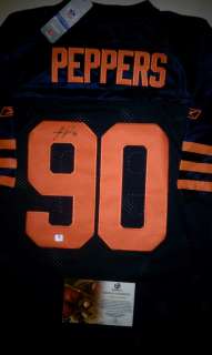 Julius Peppers Signed Chicago Bears Authentic Jersey GAI  