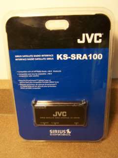   New JVC KS SRA100 Sirius Radio Car Stereo Receiver Adaptor  