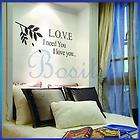 New GUESS HOW MUCH I LOVE YOU Wall Decals Baby Stickers  
