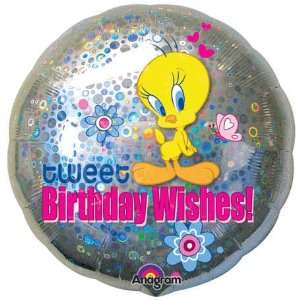   18 Tweet Birthday Wishes Mylar Balloon Looney Tunes Toys & Games