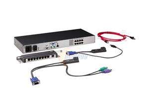   HP 336044 B21 KVM CAT5 0x1x8 Server Console Switch