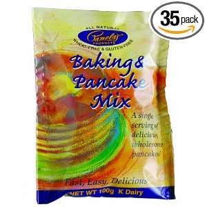 Pamelas Products Baking & Pancake Mix, 100 Gram Packages (Pack of 35)