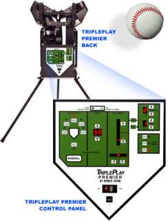 Sports Tutor Triple Play Prem Baseball Pitching Machine  