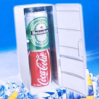   USB PC Fridge Refrigerator Beverage Drink Can Cooler/Warmer  