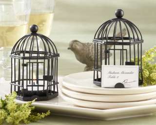 Bird Cage Candle Place Card Wedding Shower Favor 48  