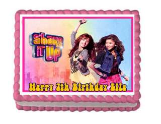 SHAKE IT UP Edible Birthday Party Cake Image Topper NEW   