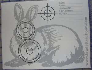   Targets 5 Pk Rabbit Airsoft BB Rimfire BlowGun shot blow dart pellet