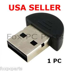 USB Bluetooth V2.0 Dongle Adapter for Wireless Device PC Speakers 