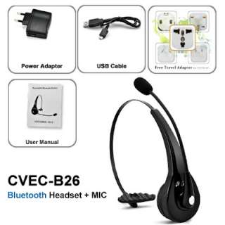 Bluetooth Headset Boom MIC with Recording and Playback  