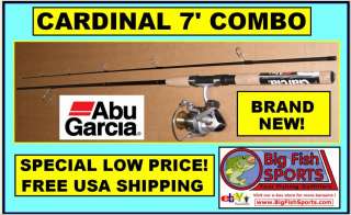 ABU GARCIA 7 CARDINAL Fishing Combo BRAND NEW #C5004  