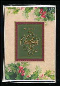BEAUTIFUL HALLMARK BOXED CHRISTMAS CARDS 24 CARDS NEW