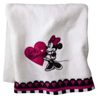 Target Home™ Minnie Mouse OLL Bath Towel   White product details 
