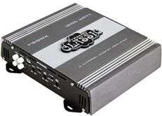   1200 Watt 2 Channel Bridgeable Car Audio Amplifier + Amp Wire Kit