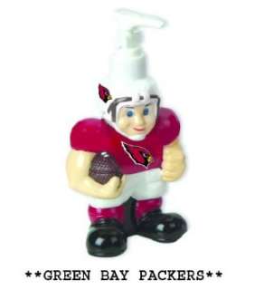  NFL Green Bay Packers Bathroom Soap Dispenser Figure