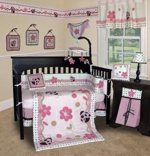Baby Boutique   Lady Bug 13 PCS Crib Bedding Set  