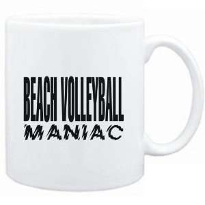    Mug White  MANIAC Beach Volleyball  Sports