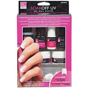  Nail Bliss Pro Soak Off UV Gel Nail Kit Beauty