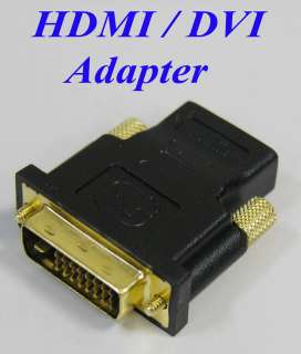 GOLD HDMI DVI cable Adapter Converter for HD TV Monitor  