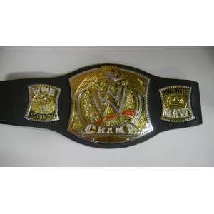 WWE Champion Mon Nite RAW Camp Spinning W Play Wrestling Champ Belt