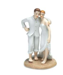   Traditional Bride And Groom Figurine Cake Topper 068180006588  