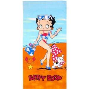 com Betty Boop Beach Towel   Beach Betty Boop  Can Be Used for Bath 