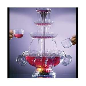  Party Fountain   2 Gallon, 3 Tiered Beverage Fountain 