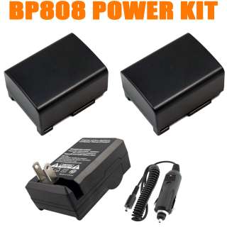   Generic Battery + Charger F/ Canon HF S30 HF S100 HF S200 Camcorder