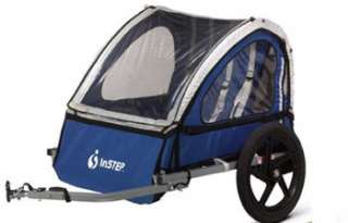   Double Bicycle Trailer (Blue) InStep Take 2 Double Bicycle Trailer