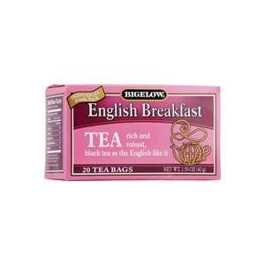 Bigelow Teas   English Breakfast Tea   20 Count Tea Bags   Gluten Free 