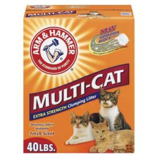   Cat Litter, Multi Cat Strength, 40 Pound Box.Opens in a new window