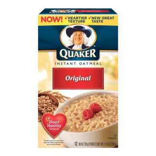 Quaker Original Instant Oatmeal 12 pkOpens in a new window