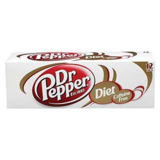 Caffeine Free Diet Dr. Pepper, 12   12 oz. Cans.Opens in a new window