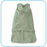   HALO SleepSack 100% Cotton Wearable Blanket, Baby Blue, X Large Baby