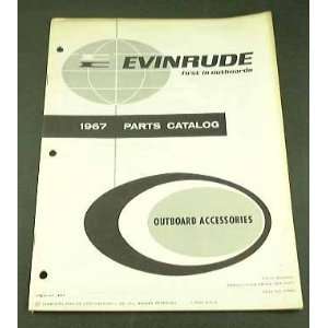  1967 67 EVINRUDE BOAT OUTBOARD ACCESSORIES CATALOG 