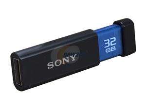 SONY Micro Vault Click 32GB USB 2.0 Flash Drive with Virtual Expander 
