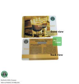 Product BRAND NEW STARBUCKS CARD WITH GILDING 2006