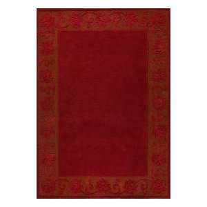  Decor Rugs Rose Border 5 6 x 7 10 red Area Rug