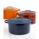   Collection Collectors Enameled Cast Iron Round Casserole, 8 Qt