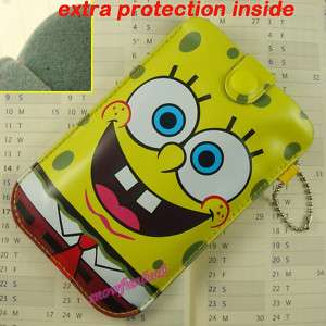 Iphone Cell Phone  Mp4 Bag Pouch Case Sponge Bob  L  