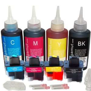  Refillable Ink Cartridges for Brother DCP 117C Printers 