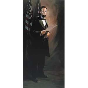  John Buxton   Abraham Lincoln Canvas Giclee